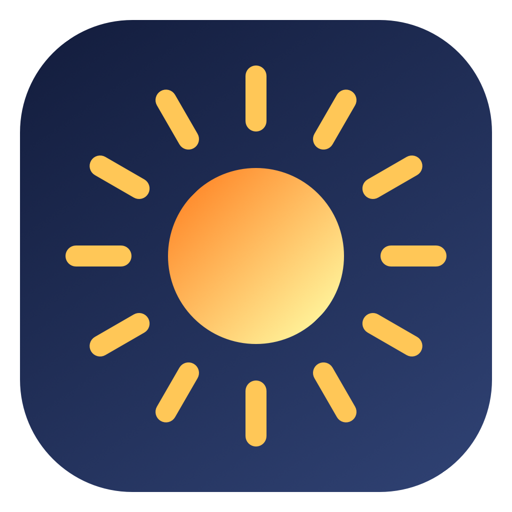 Brighter sun icon